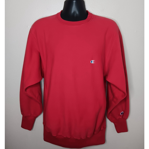 Champion Other - VTG 90s Champion Reverse Weave Adult XL Sweatshirt Red Pullover Crewneck USA